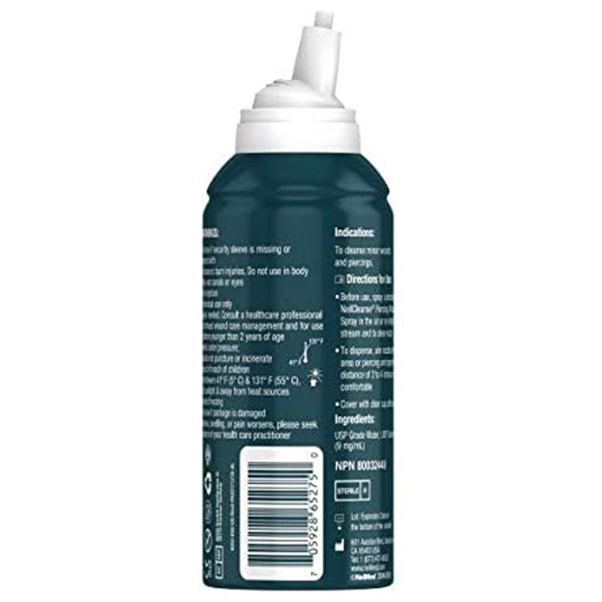 Neilmed Piercing Aftercare Fine Mist Travel Size - 75mL