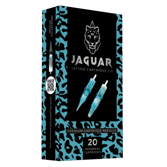 JAGUAR Tattoo Cartridges Needles #10 Diameter 0.30mm 5mmTaper(RL) Round Liner Box of 20