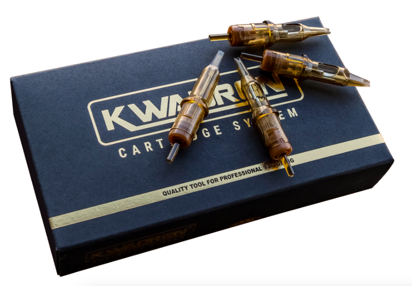 KWADRON CARTRIDGE - ROUND LINERS #12 LONG TAPER